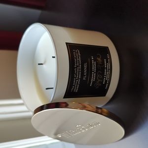 EUC Flannel 3-wick candle